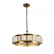 Lux &amp; Belle 5LT Pendant-Gold Metal &amp; Acrylic