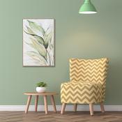 Flora Framed Canvas 60 x 90 cm