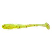 Keitech Swing Impact 2" 5cm Chartreuse Red Flake PAL01S