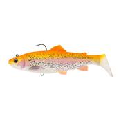 Savage Gear 3D Trout Shad 12.5cm 35g FS Golden Albino image