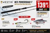Westin W3 Powershad-T 3nd Baitcasting Rod Deal image