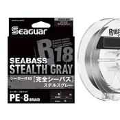 Seaguar R18 Kanzen Seabass Stealth Grey 8-Strand Braid Line 150m