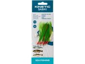 Kinetic Sabiki Rooster Tail Green/Copper Flash #2/0