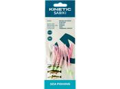 Kinetic Sabiki Micro Octopus Slim Glow UV #3/0