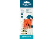 Kinetic Sabiki Micro Octopus Slim Red UV #3/0