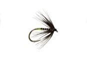 Fulling Mill Procters Pearly Butt Black Spider Barbless image