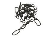 Kinetic Barrel Swivel With Scandic Snap Black
