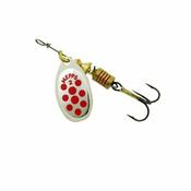 Mepps Aglia Spinner Silver Red Dots image