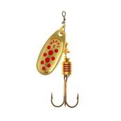 Mepps Aglia Spinner  Gold Red Dots image
