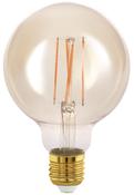 BULB-E27-LED G95 4W AMBER 2200K | 110053 image