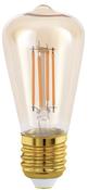 BULB-E27-LED ST48 4W AMBER 2200K | 110054 image
