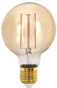 BULB-E27-LED G80 4W AMBER 1700K | 110063 image