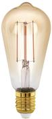 BULB-E27-LED ST64 4W AMBER 1700K | 110067 image
