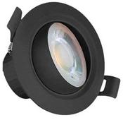 IP44 LED TILT DOWNLIGHTER BLACK | 1403BLCCT image