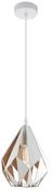 HL/1 E27 WHITE/GOLD 'CARLTON 1' | 43001 image