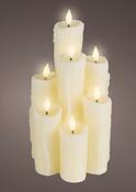 LED DRIP CANDLE WAX FIRE FLAME BO  | 481705 image