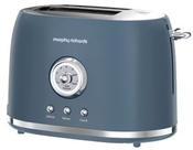 MORPHY RICHARDS BOUTIQUE TOATER THUNDER BLUE-STEEL | 980602 image