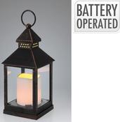 LANTERN WITH LED CANDLE 23CM | ANX000120 image