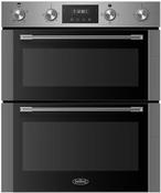 BELLING BUILT UNDER DOUBLE OVEN STAINLESS STEEL | BI704FPSTA image