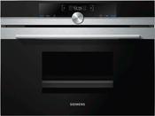 SIEMENS 60CM BUILT IN COMPACT STEAM OVEN | CD634GASOB image