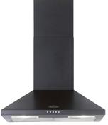 BELLING 60CM CHIMNEY HOOD BLACK | CHIM600RBLK image