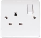 1 GANG DP 13A SW SOCKET WHITE | CMA1035 image