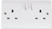2 GANG DP SWITCHED SOCKET | CMA1036 image
