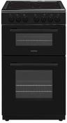 NORDMENDE 50CM TWIN CAVITY FREESTANDING CERAMIC BK | CTEC53BK image