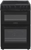 NORDMENDE 60CM TWIN CAVITY CERAMIC COOKER BLACK | CTEC63BK image