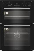 INDESIT BUILT IN DOUBLE OVEN BLACK | DII10DB image
