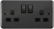 2G 250V 13A DP SW SS SKT BNBK | DPBN1536BK image
