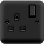 DECO+ 1G 250V 13A DP | DPMB1535BK image