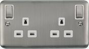 2 GANG 13A SWITCHED SOCKET OUTBOARD | DPSS1836WH image