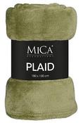 FAMKE FLEECE PLAID L. GREEN L180XW130CM | EDEL1130666 image