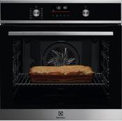 ELECTROLUX BUILT IN SINGLE PYROLYTIC OVEN ST STEEL | EOF6P46X image