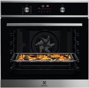 ELECTROLUX BUILT IN SINGLE PYROLYIC OVEN-AIRFRY SS | EOM6P46X image