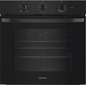 INDESIT BUILT IN SINGLE OVEN BLACK | IO233BUK image