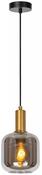 JOANET - PENDANT LIGHT - Ø 16 CM - 1XE27 - SMOKE G | L454941665 image