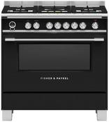 FISHER&amp;PAYKEL 90CM DUAL FUEL RANGECOOKER | OR90SCG6B1