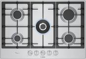 BOSCH SERIES 6 5 BURNER GAS HOB ST-STEEL | PCQ7A5I90 image