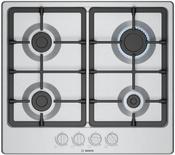BOSCH 60CM 4 BURNER GAS HOB BRUSHED STEEL | PGP6B5K90 image