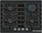 BOSCH SERIES 4  60CM TEMPERED GLASS GAS HOB BLACK | PNP6B6K40 image