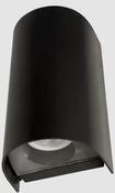 ARCERA GU10 UP/DOWN WALL LIGHT IP65 DOUBLE BLAC | RAC2GU04 image