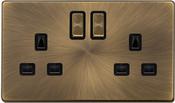 13A 2G SFTY SKT ABBK | SFAB1536BK image