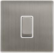 10AX INGOT 1 GANG INTERMEDIATE SWITCH - STAINLESS  | SFSS425PW image