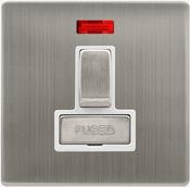 13A INGOT SWITCHED FUSED CONNECTION UNIT WITH NEON | SFSS752PW