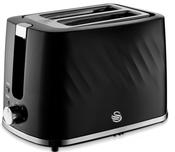 SWAN WINDSOR 2 SLICE TOASTER BLACK | ST14071BLK image