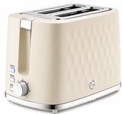 SWAN HEXTON 2 SLICE TOASTER CREAM | ST19037CRM image