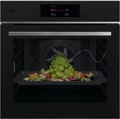 AEG MEAL ASSIST BUILT IN SINGLE PYROLYTIC OVEN BLK | TE7PB731AT image