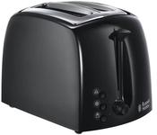 RUSSELL HOBBS TEXTURES 2 SLICE TOASTER BLACK | 21641 image